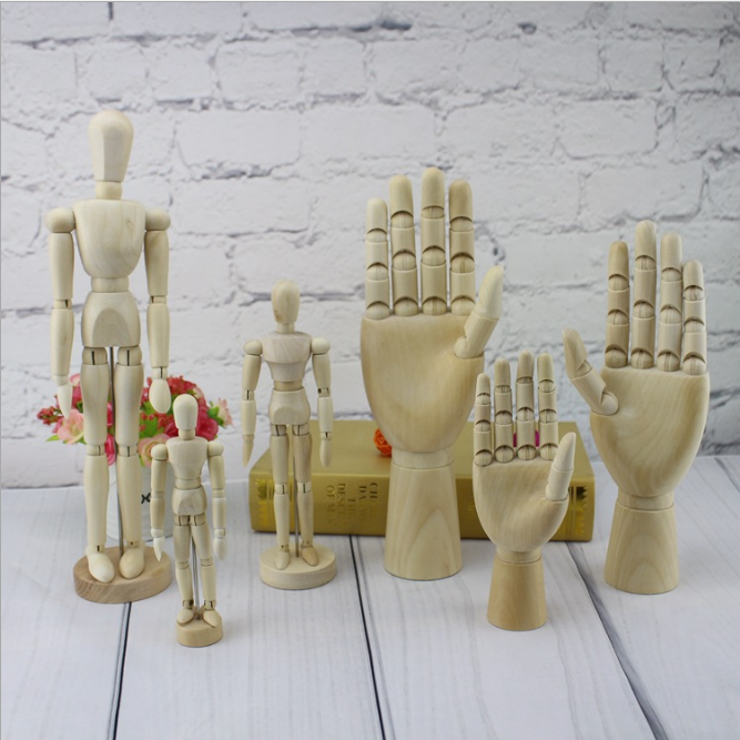 小木人及手